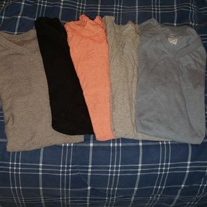 5 Various Color Mossimo Supply Co V Necks